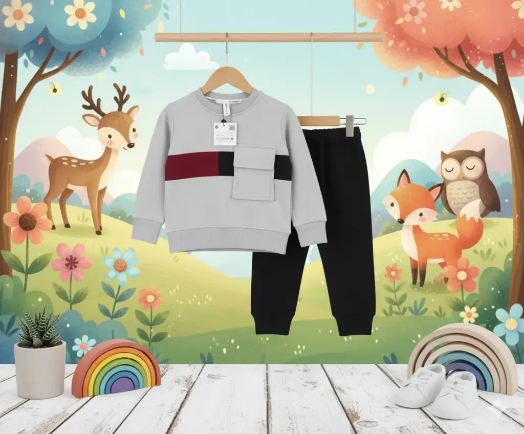 Sweatshirt and Trouser set(HS023) (3-4y)