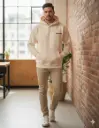 PEGADOR Essential Heavyweight Quarter-Zip Hoodie